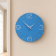 Orologio da parete in legno rotondo dal design moderno