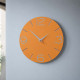 Orologio da parete in legno rotondo dal design moderno