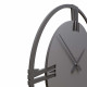 Orologio da parete moderno grande in legno con numeri romani