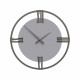Orologio da parete moderno grande in legno con numeri romani