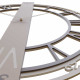 Orologio da parete moderno in legno con numeri romani