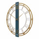 Orologio da parete moderno in legno con numeri romani