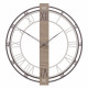 Orologio da parete moderno in legno con numeri romani
