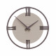 Orologio da parete moderno piccolo in legno con numeri romani