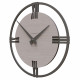 Orologio da parete moderno piccolo in legno con numeri romani