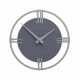 Orologio da parete moderno piccolo in legno con numeri romani