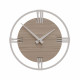 Orologio da parete moderno piccolo in legno con numeri romani