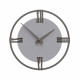 Orologio da parete moderno piccolo in legno con numeri romani