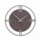 Orologio da parete moderno piccolo in legno con numeri romani