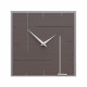 Orologio da parete quadrato in legno dal design moderno ed elegante