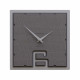 Orologio da parete quadrato in legno dal design moderno