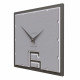 Orologio da parete quadrato in legno dal design moderno