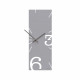 Orologio da parete rettangolare verticale in legno dal design moderno