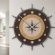 Orologio da parete in legno di design