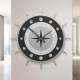 Orologio da parete dal design moderno in legno