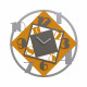 Orologio da parete rotondo di grandi dimensioni in legno dal design moderno