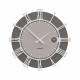 Orologio da parete rotondo in legno con numeri romani dal design moderno