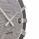 Orologio da parete rotondo in legno con numeri romani dal design moderno
