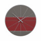 Orologio da parete rotondo in legno dal design moderno ed elegante