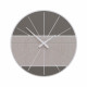 Orologio da parete rotondo in legno dal design moderno ed elegante