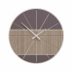 Orologio da parete rotondo in legno dal design moderno ed elegante