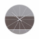 Orologio da parete rotondo in legno dal design moderno ed elegante