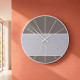 Orologio da parete rotondo in legno dal design moderno ed elegante