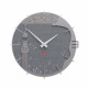Orologio da parete rotondo in legno dal design moderno ed elegante
