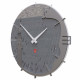 Orologio da parete rotondo in legno dal design moderno ed elegante