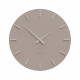 Orologio da parete rotondo in legno dal design moderno ed elegante
