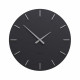 Orologio da parete rotondo in legno dal design moderno ed elegante