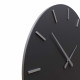 Orologio da parete rotondo in legno dal design moderno ed elegante
