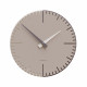 Orologio da parete rotondo in legno dal design moderno