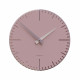 Orologio da parete rotondo in legno dal design moderno