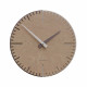 Orologio da parete rotondo in legno dal design moderno