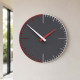 Orologio da parete rotondo in legno dal design moderno