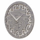 Orologio da parete rotondo in legno dal design moderno
