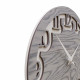 Orologio da parete rotondo in legno dal design moderno