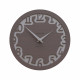 Orologio da parete rotondo in legno dal design moderno