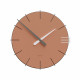 Orologio da parete rotondo in legno dal design moderno