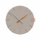 Orologio da parete rotondo in legno dal design moderno