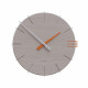 Orologio da parete rotondo in legno dal design moderno