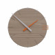 Orologio da parete rotondo in legno dal design moderno