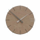Orologio da parete rotondo in legno dal design moderno