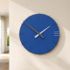 Orologio da parete rotondo in legno dal design moderno