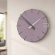 Orologio da parete rotondo in legno dal design moderno