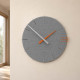 Orologio da parete rotondo in legno dal design moderno