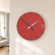 Orologio da parete rotondo in legno dal design moderno