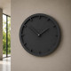 Orologio da parete rotondo in legno dal design moderno