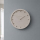 Orologio da parete rotondo in legno dal design moderno